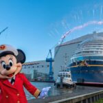 The Disney Wish Floats Out Into The Water For Her First Time In Her Germany Shipyard