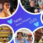Twin Cast Members at Walt Disney World Celebrate 2/2/22