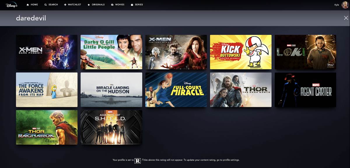 Parental Control Settings Added to Disney Plus