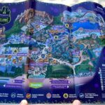 Disneyland After Dark: Villains Nite Park Map with Food Offerings and Entertainment Times