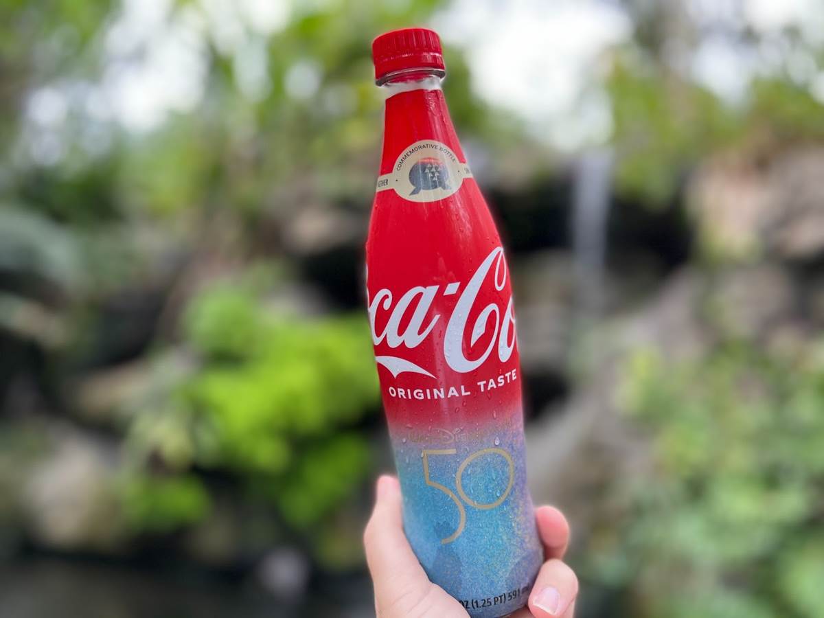 Photos: In-Person Look at Walt Disney World 50th Anniversary Coca-Cola  Bottles 