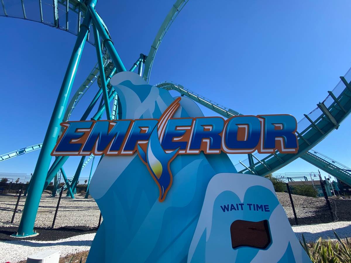 Nctd Coaster Schedule 2022 Photos/Videos: Dive Into The New Emperor Roller Coaster At Seaworld San  Diego - Laughingplace.com