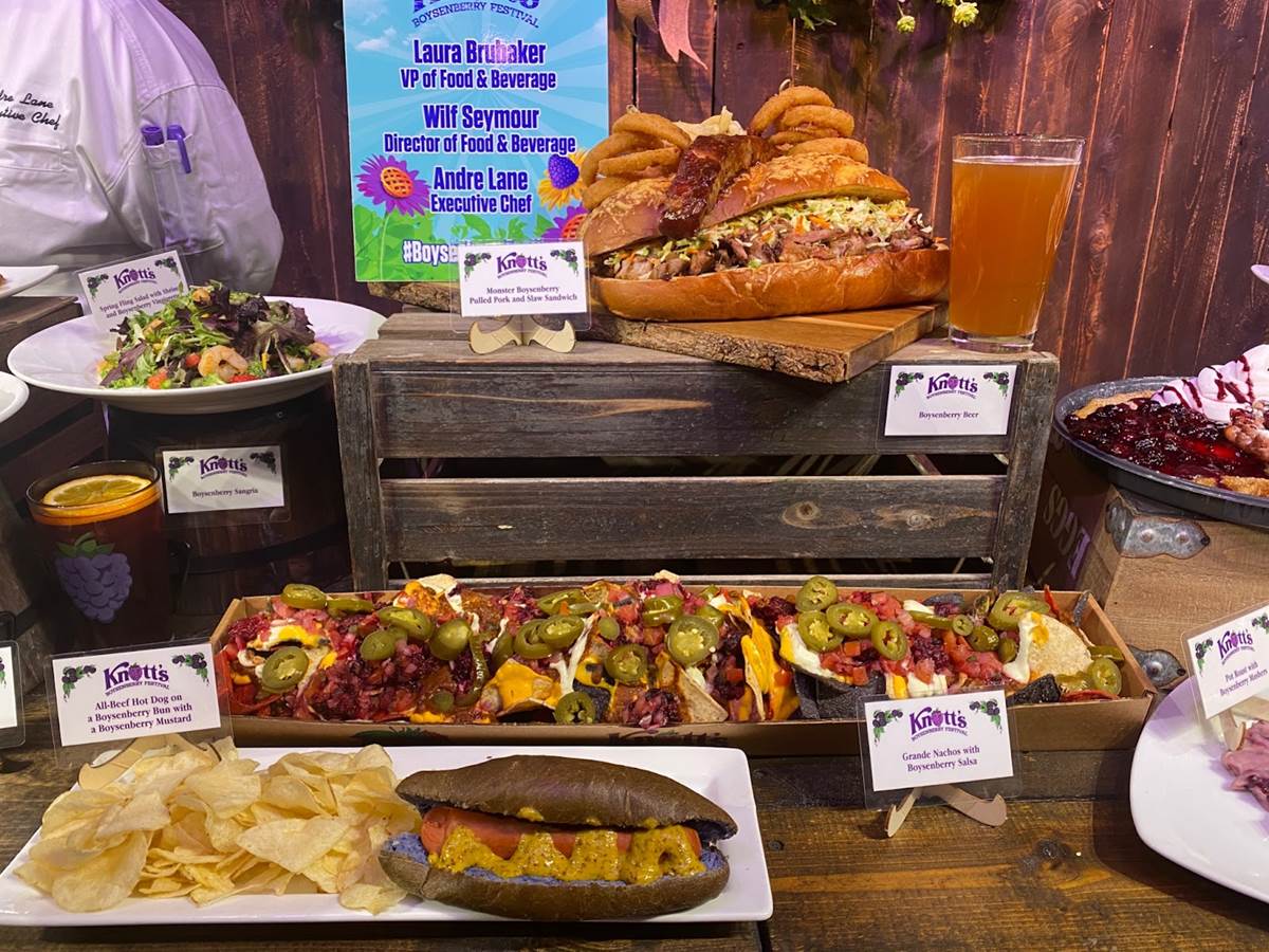 Photos/Videos Knott's Boysenberry Festival 2022 Sneak Preview