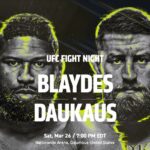 Preview - Hard-Hitting Heavyweights Meet in Main Event of UFC Fight Night: Blaydes vs. Daukaus on ESPN+