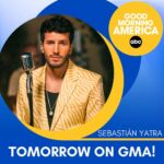 Sebastian Yatra to Perform "Dos Oruguitas" From Disney's "Encanto" on "Good Morning America" Tomorrow, March 2nd