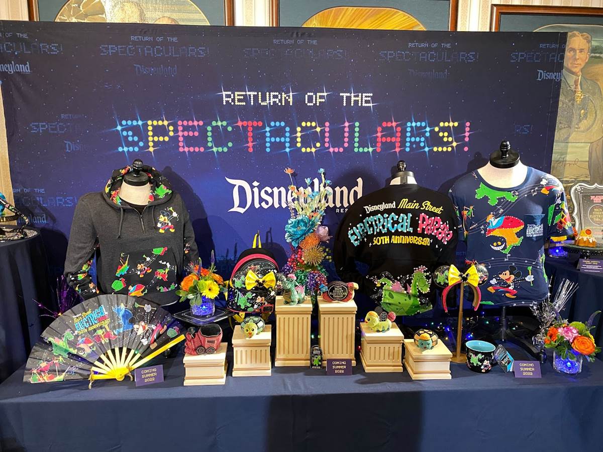 Main Street Electrical Parade Dress, Mouse Ears and Loungefly Bag