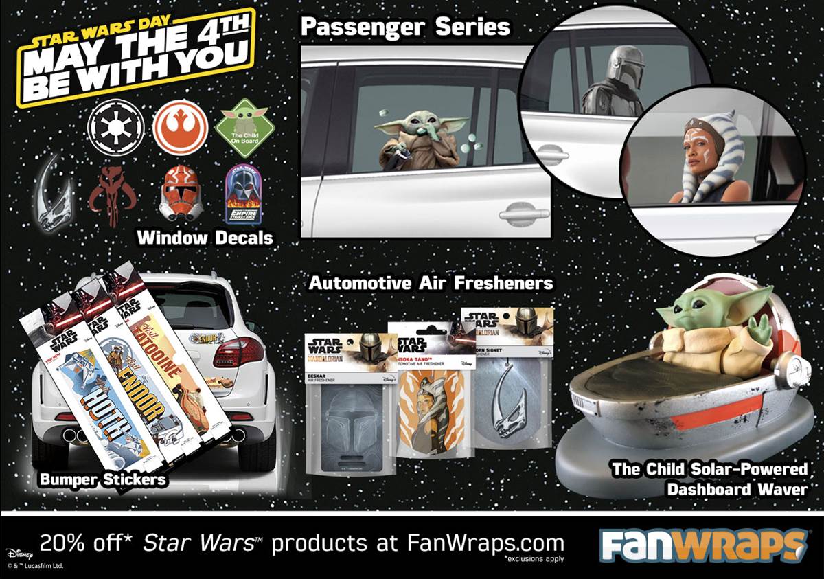 Fanwraps Star Wars products and deals