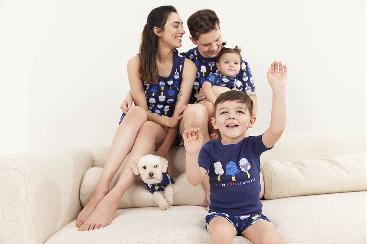 Hanna Andersson Star Wars pajamas for families