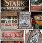 First Look at Avengers Campus Industrial Artwork at Disneyland Paris