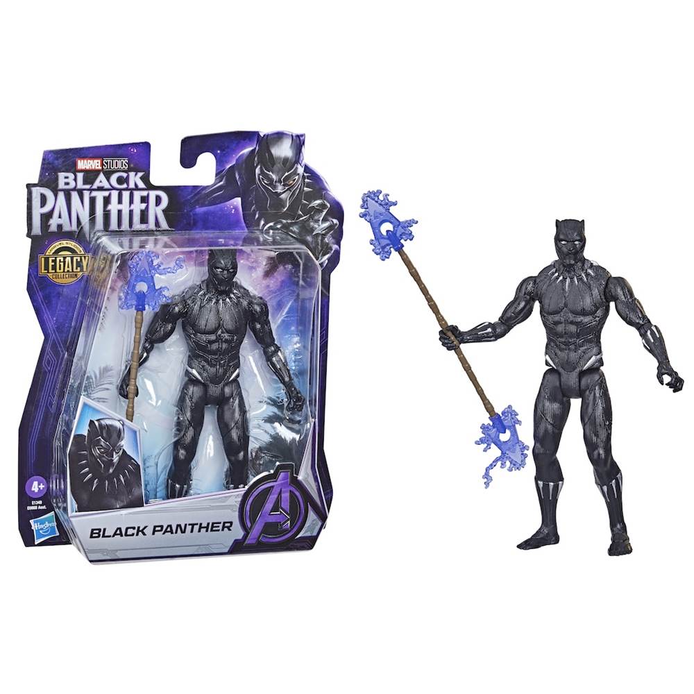 Marvel Black Panther Vibranium Gear Action Figure Hasbro 