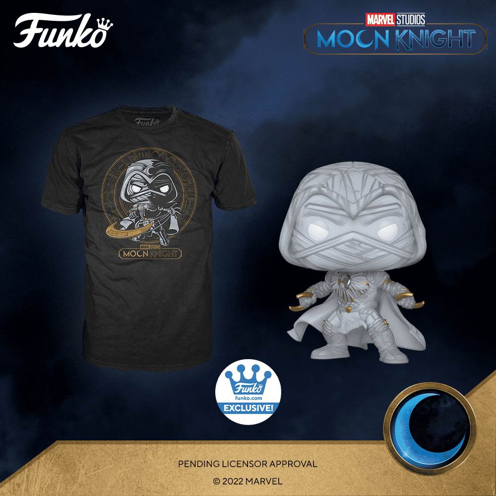 Moon Knight Funko Pop and t-shirt / shop it ,[object Object]