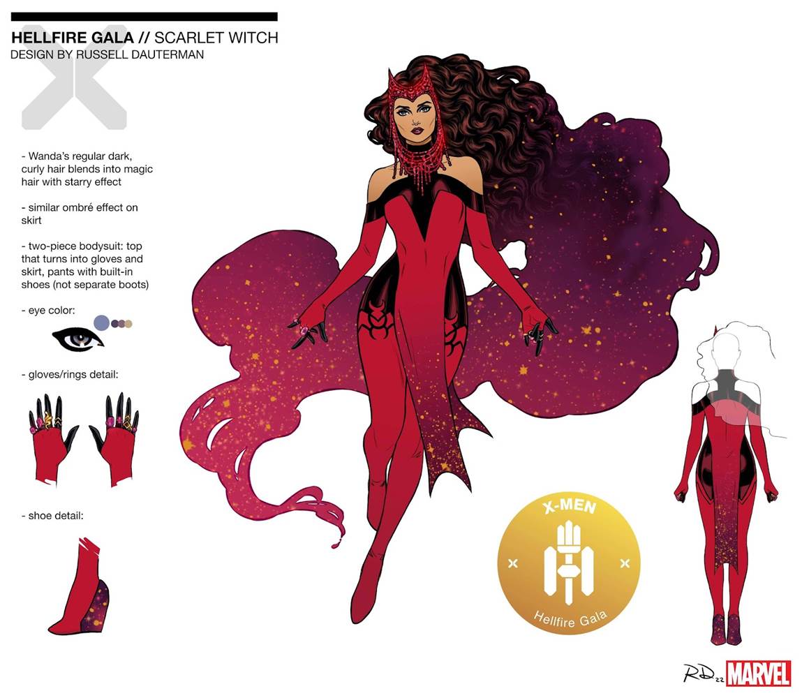 Marvel Shares First Glimpse of Hellfire Gala Looks Ahead of This Summer's  Event 