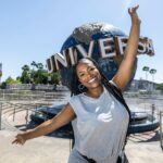 Reality Star Kandi Burruss Visits Universal Orlando Resort