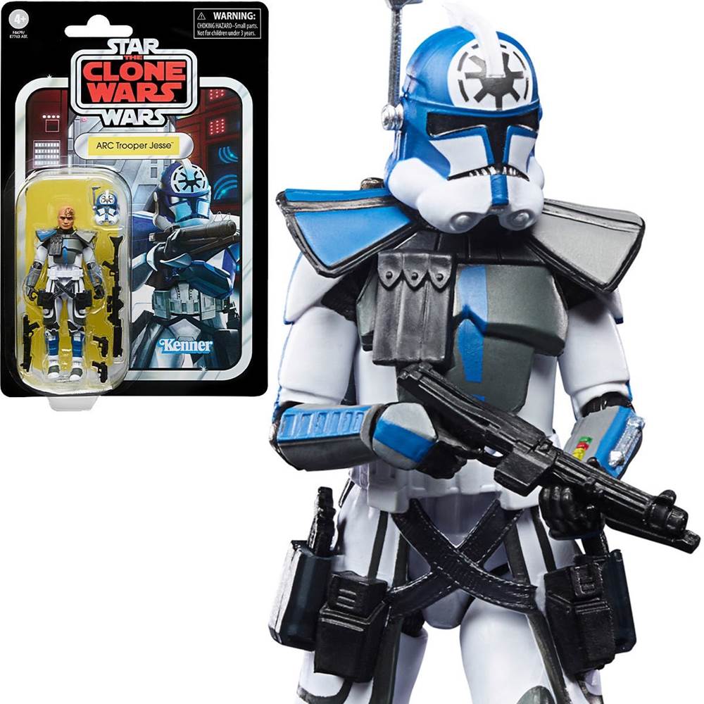 Hasbro Star Wars The Vintage Collection Elite Clone Trooper 3 3/4 inch Action Figure for sale online 