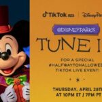 Tune in to Disney Parks on TikTok April 28th for Halfway to Halloween Announcements