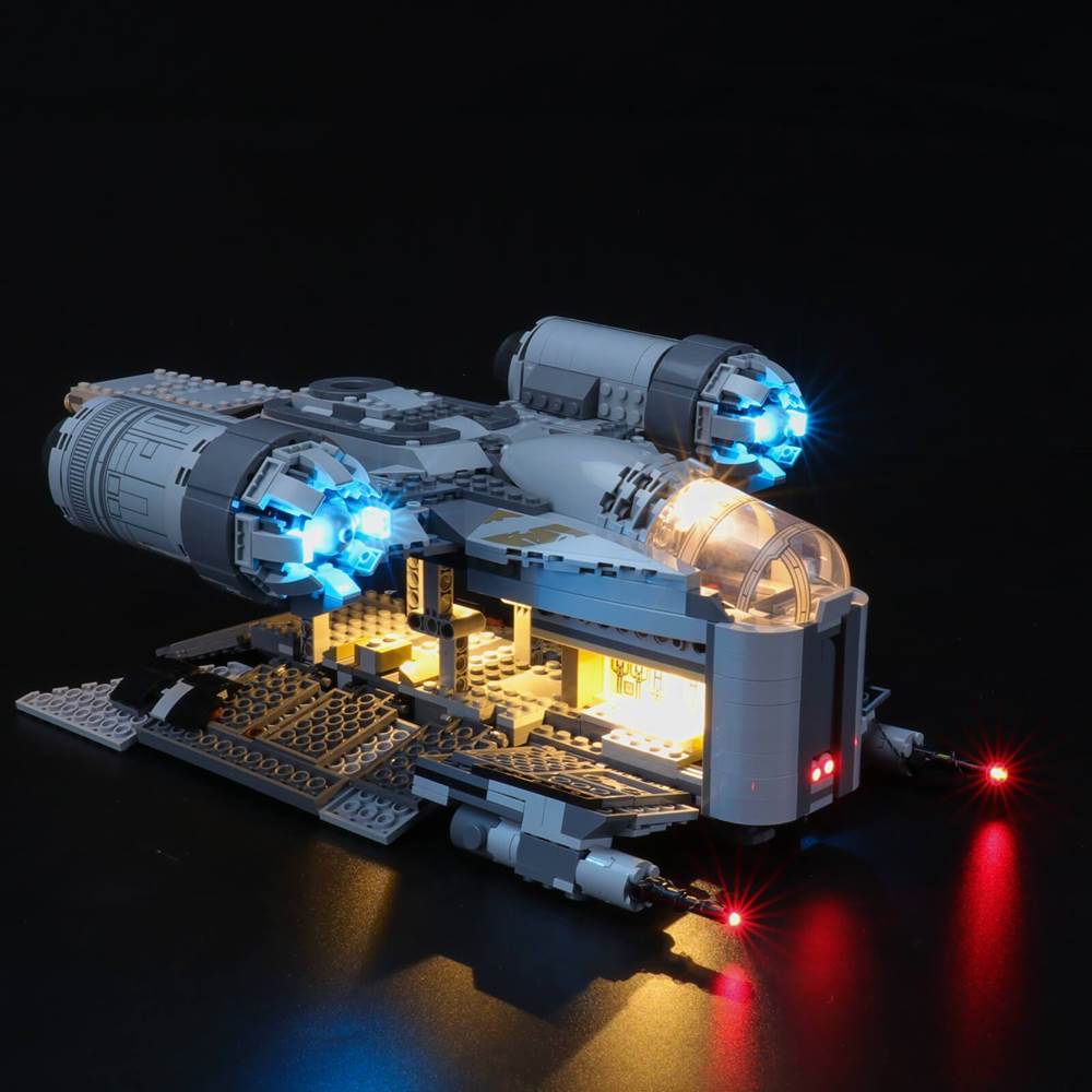 Video Review - BriksMax LED Light Kit for LEGO "Star Wars: The Mandalorian" Razor Crest Building Set -
