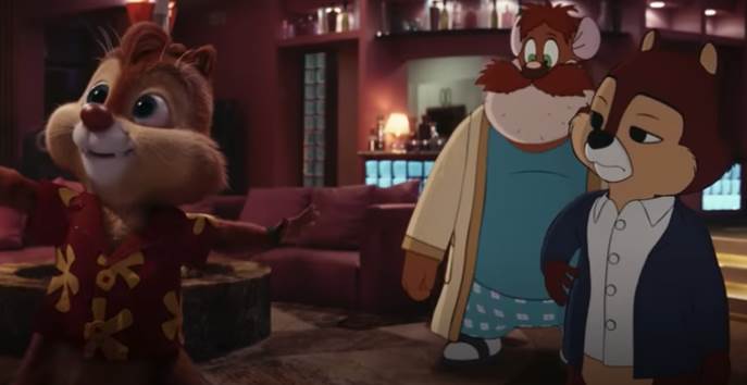 Dale Looks Different in New "Chip 'n Dale: Rescue Rangers" Clip -  LaughingPlace.com