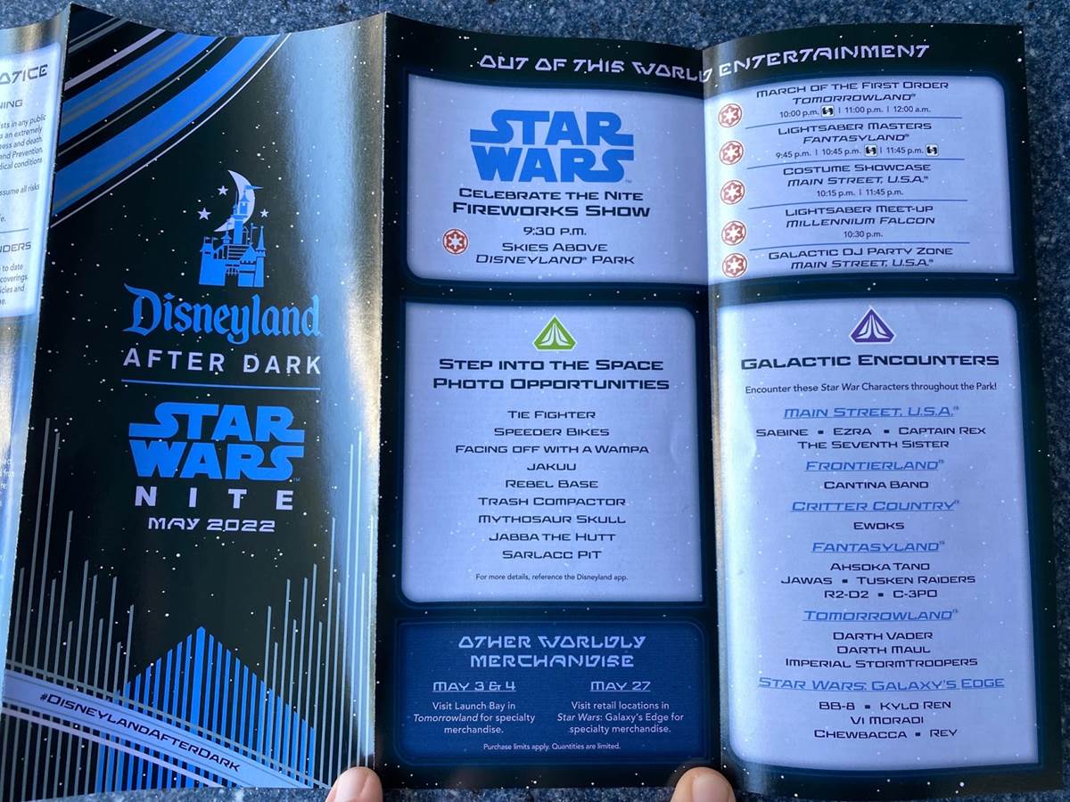 What to Expect During Star Wars Nite at Disneyland