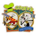 Goofy 90th Anniversary Pins Celebrate the Classic Character Through the Decades