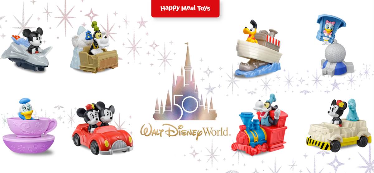 Details about   McDonald's Happy Meal Disney World Runaway Railway Train Mickey Minnie New 