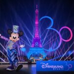 Mickey Lights Up the Eiffel Tower for the 30th Anniversary of Disneyland Paris