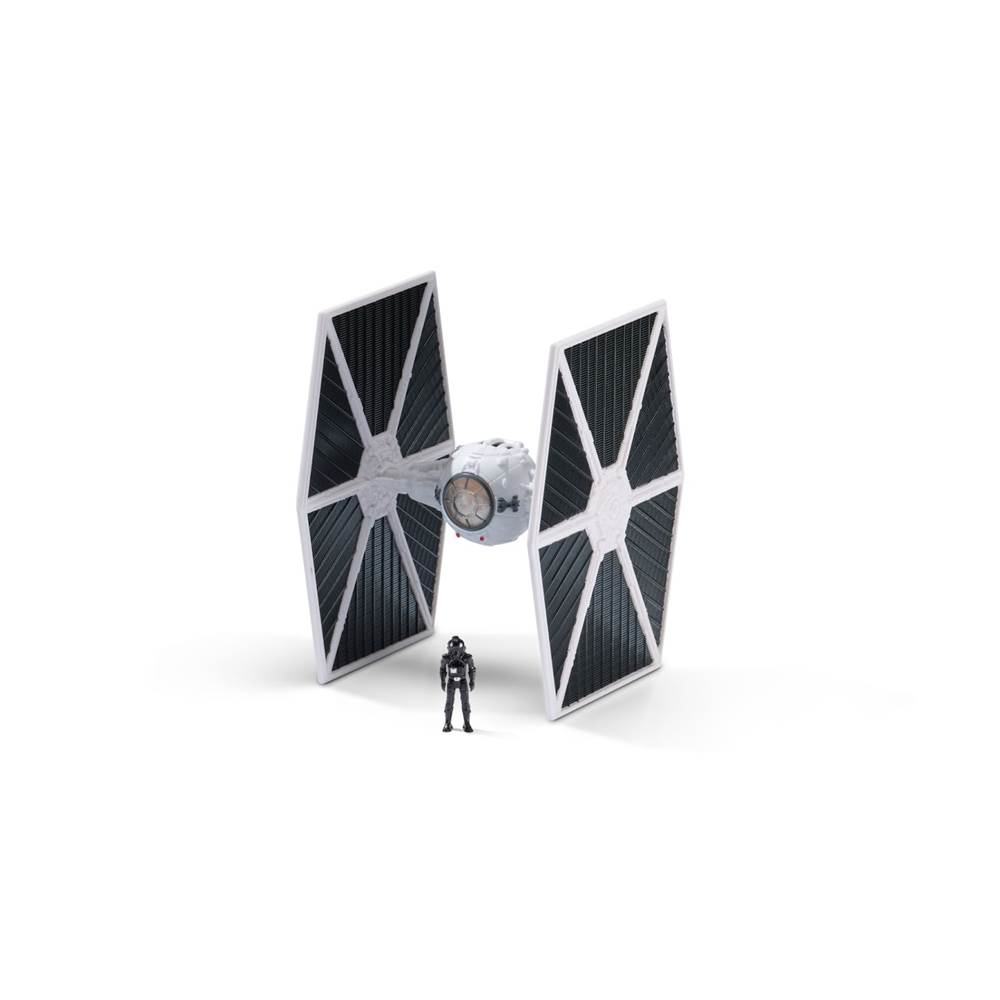 Star Wars Micro Galaxy Squadron - TIE Bomber Édition Armada - Véhicule De 12,7 Cm Avec 2 Cockpits Et Baie à Bombes - Inclut Pilote TIE Miniature