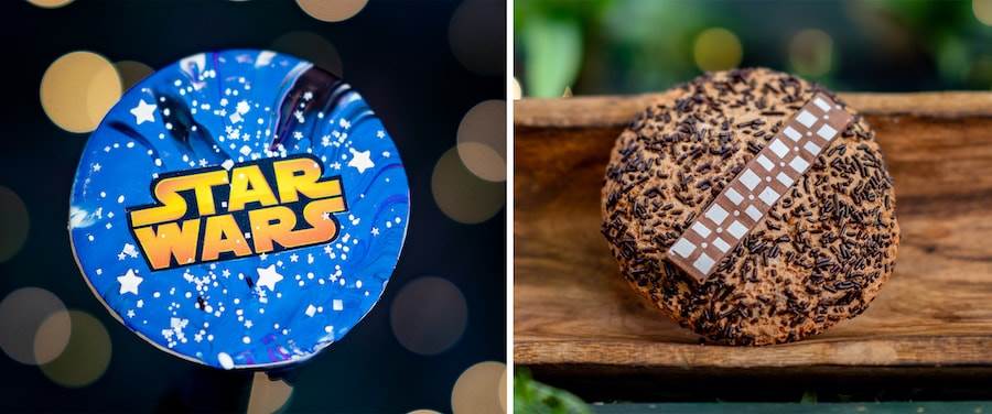 Star Wars Sugar Cookie and Wookiee Cookie from Holiday Cart