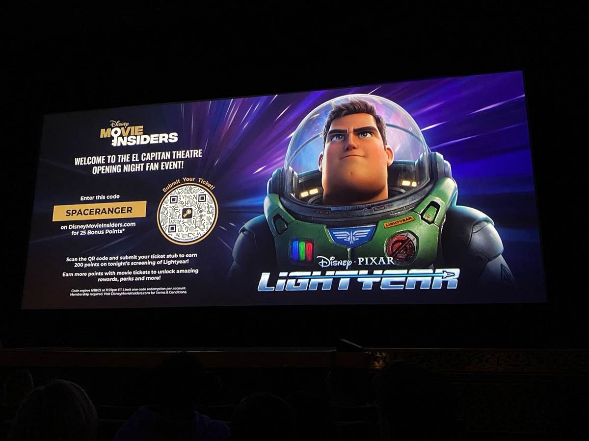 Photos / Video Pixar's "Lightyear" Launches at El Capitan Theatre with