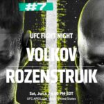 Preview - Heavyweight Contenders Clash at UFC Fight Night: Volkov vs. Rozenstruik