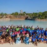 Pro Hall of Fame Football Player Randy Moss Joins World’s Largest Swimming Lesson at Disney’s Typhoon Lagoon