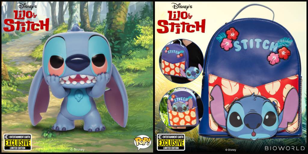 Celebrate Stitch Day with New Entertainment Earth Exclusives Starring Stitch