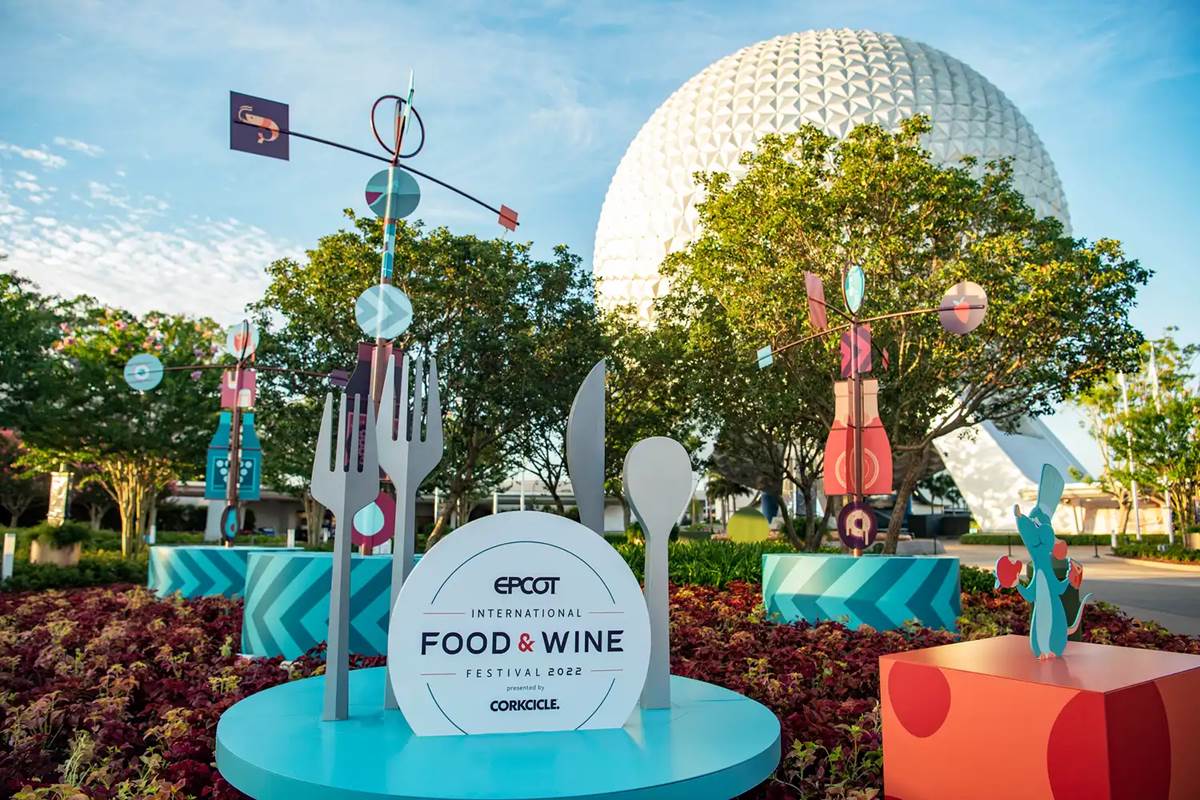 First Look at 2022 EPCOT International Food & Wine Festival Entrance