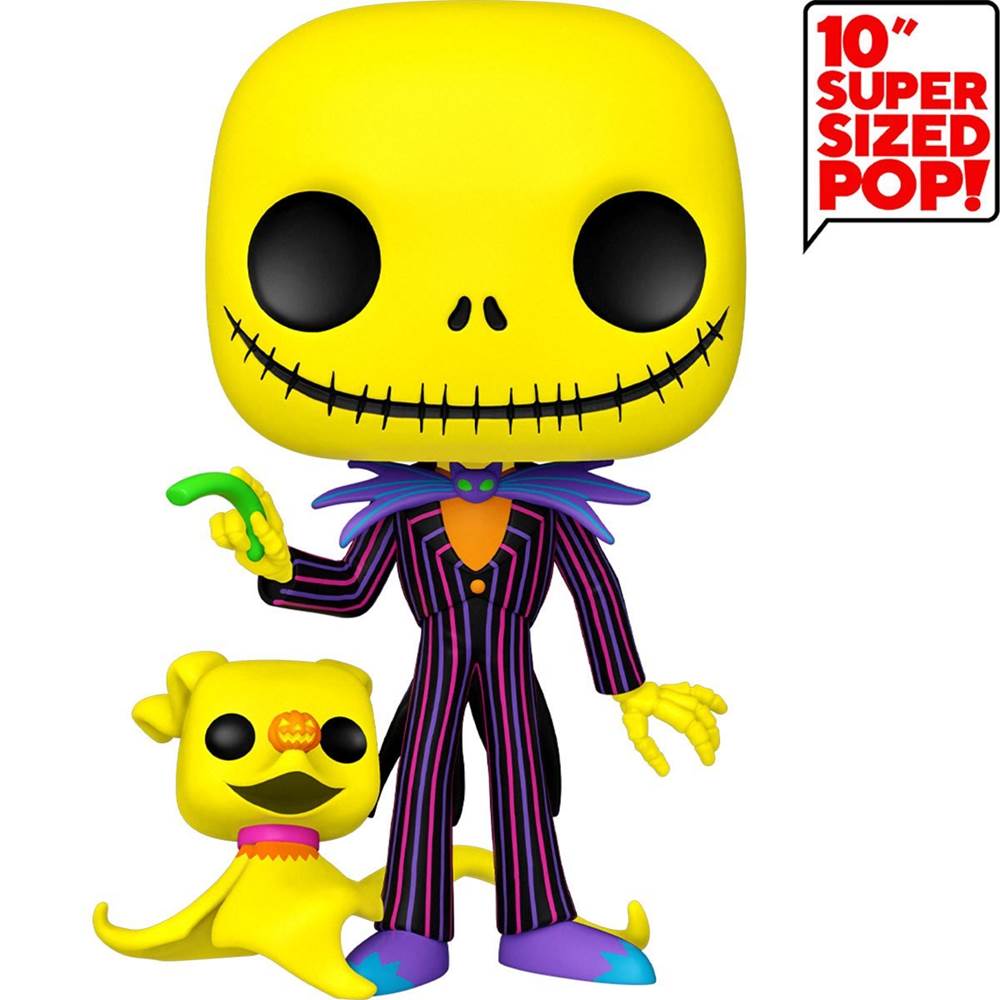 Funko Exclusive Jack Skellington Black Light Pop! Figure Will Brighten