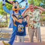 Goofy and Bill Farmer Celebrate International Friendship Day at the Magic Kingdom