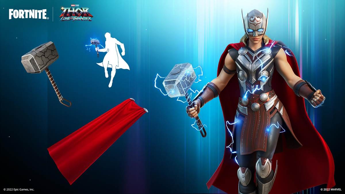 Thor Odinson and Mighty Thor Join Fortnite - Gameranx