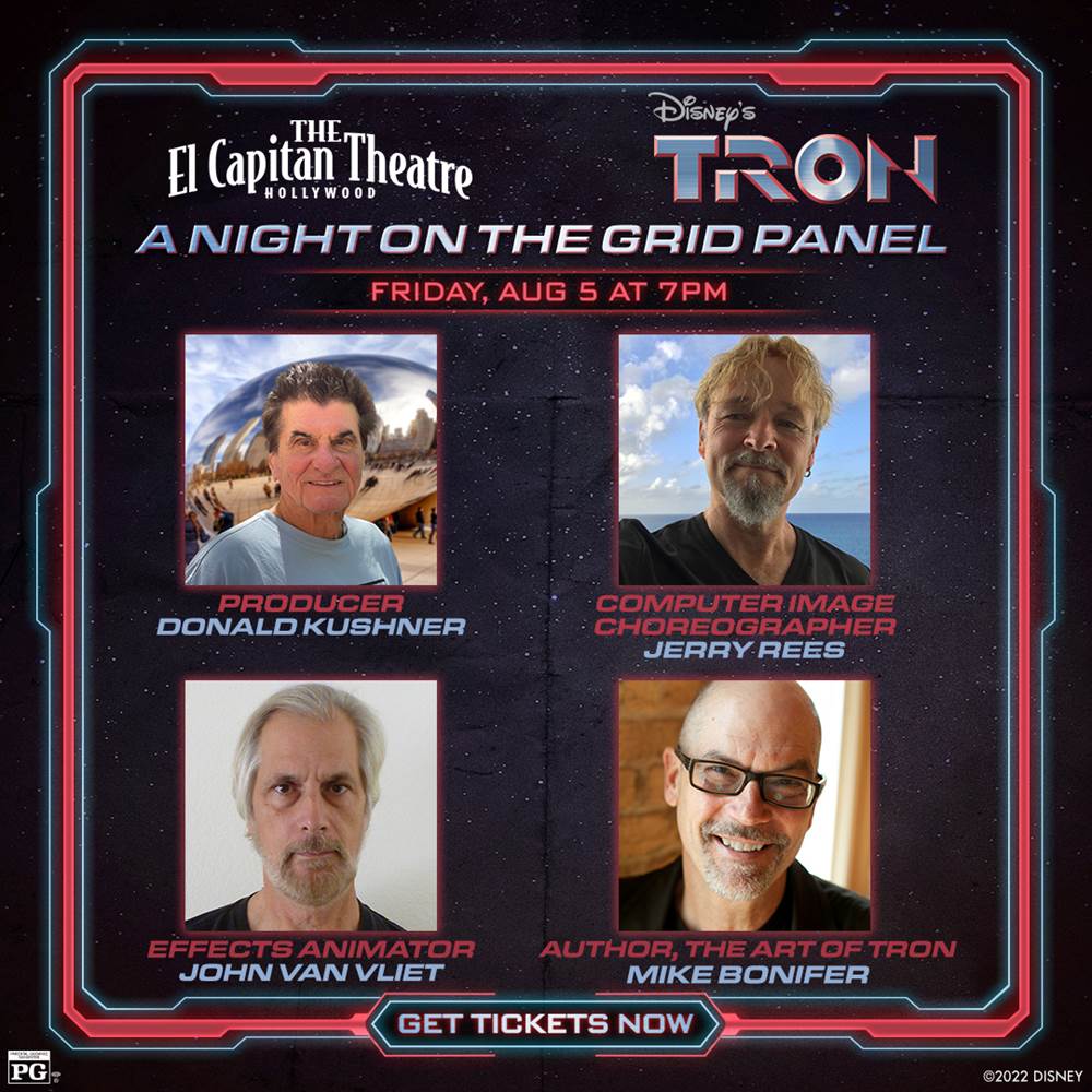 Disneys Tron Night on the Grid Panel at the El Capitan Theatre