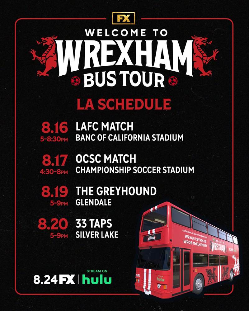 wrexham us tour dates