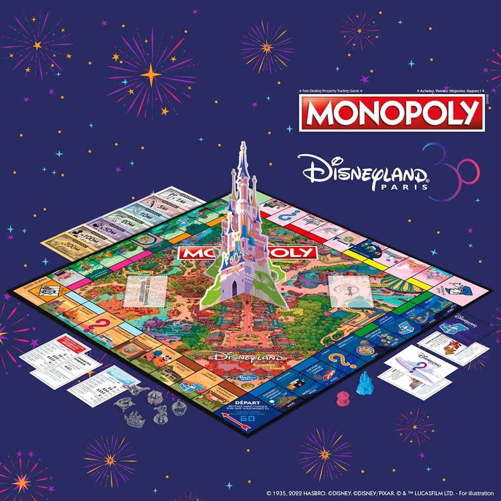 Disneyland Paris Monopoly Board Game Will Be Available Soon