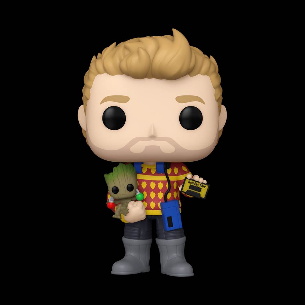 Star-Lord (Guardians of the Galaxy: Holiday Special) Marvel Funko Pop! –  Collector's Outpost