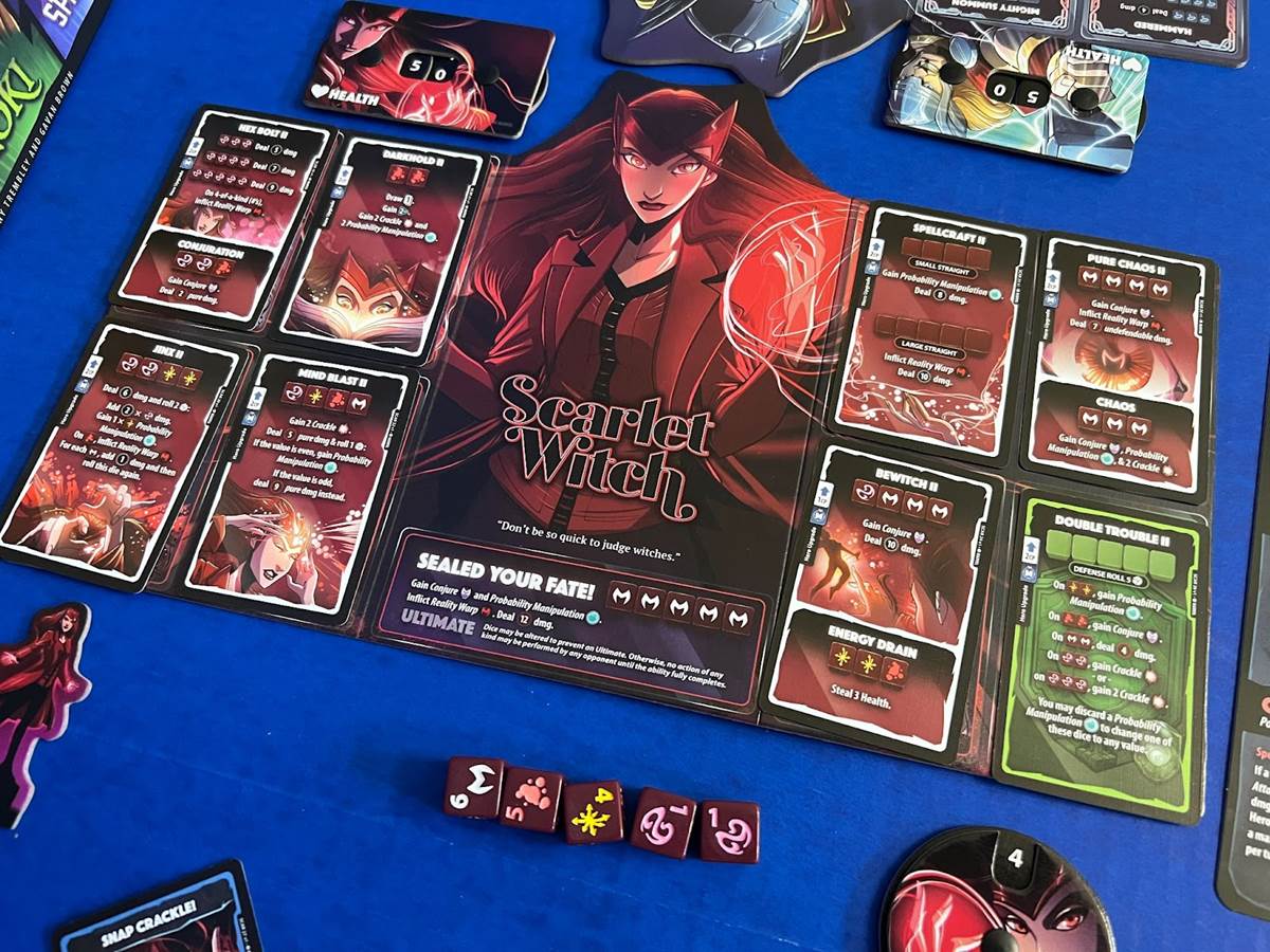 Game Review "Marvel Dice Throne" from The Op