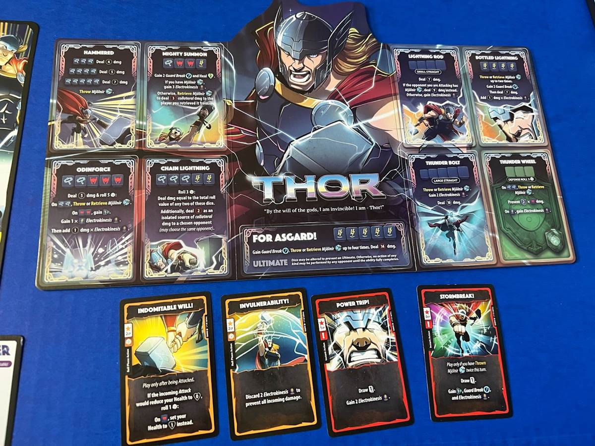 Game Review "Marvel Dice Throne" from The Op