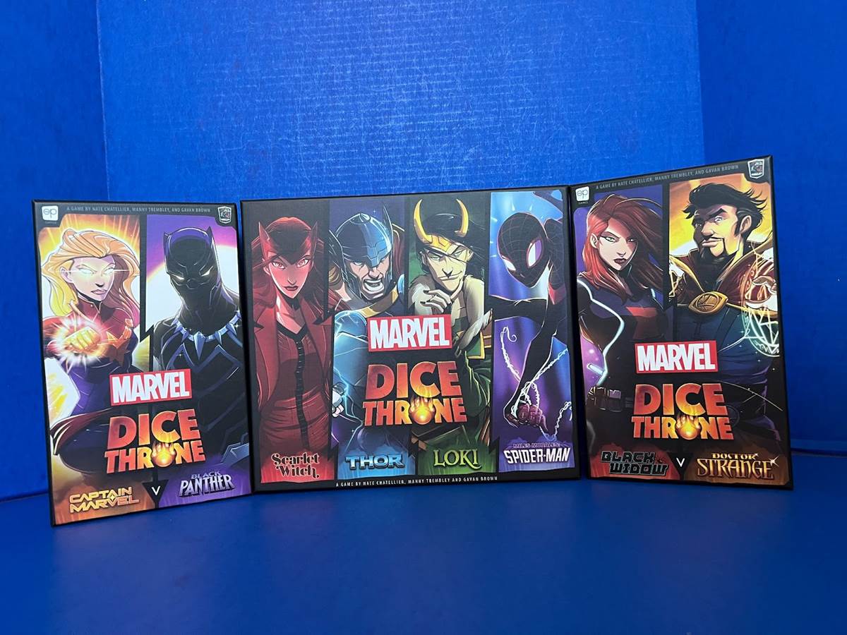 Game Review "Marvel Dice Throne" from The Op