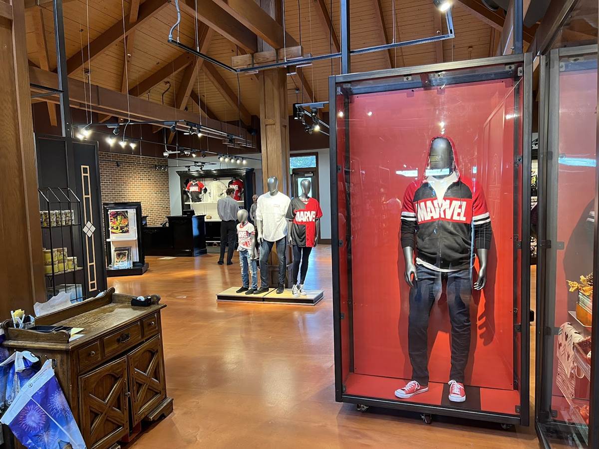 Marvel Merchandise Replaces Wonderground Gallery At Marketplace Co Op At Disney Springs Laughingplace Com