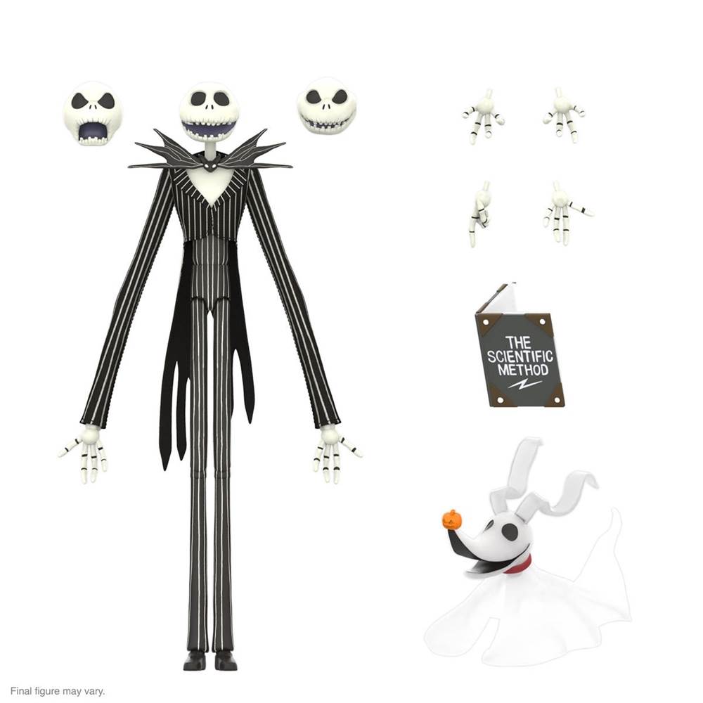 super 7 heads to halloween town with new disney ultimates figures from the nightmare before christmas 1