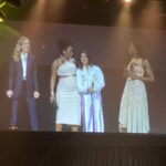 "The Marvels" Appear on Stage at the D23 Expo to Preview Upcoming Film