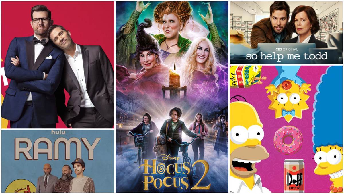 Whats New This Week - TV + Streaming + Theaters - September 25th - October image