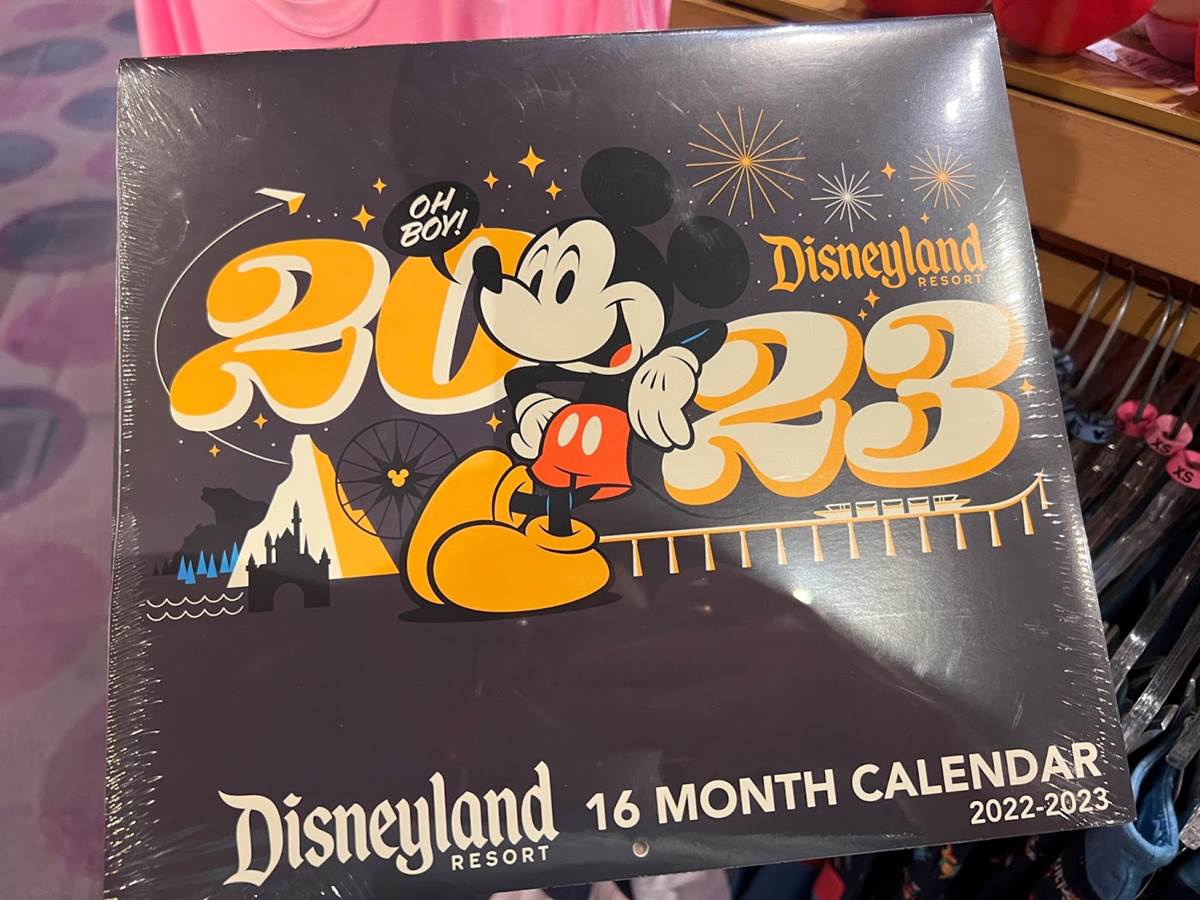 2023 Disneyland Resort 16 Month Calendar Now Available LaughingPlace