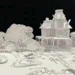 Disney Paper Parks Celebrates Halloween With Phantom Manor Model