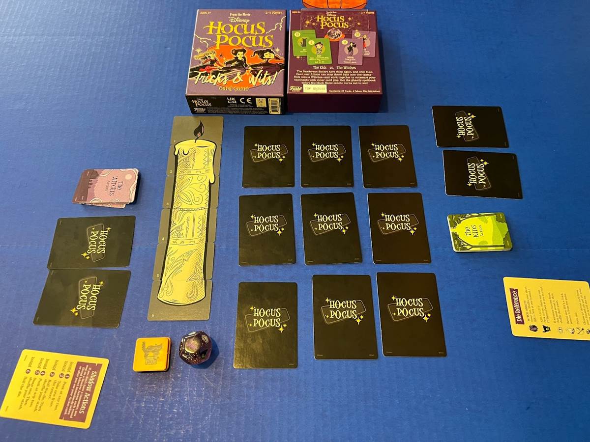 Game Review: Disney Hocus Pocus Tricks & Wits Card Game from Funko Games -  LaughingPlace.com