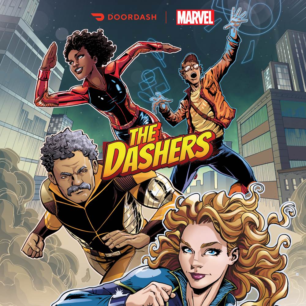 Marvel Teams with Door Dash for New Custom Comic Book
